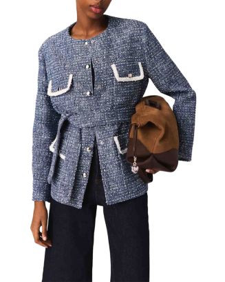 Four Pocket Tweed Jacket | Bloomingdale's (US)