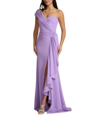 Tadashi Shoji Lune Waterfall Sash Gown | Bloomingdale's Women Dresses Evening & Formal Gowns | Bloomingdale's (AU)