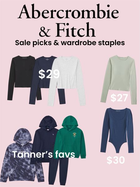 Abercrombie sale! Additional 15% off in cart! These are my favorite staple pieces that would work great in a capsule wardrobe!

#LTKfindsunder50 #LTKstyletip #LTKfamily