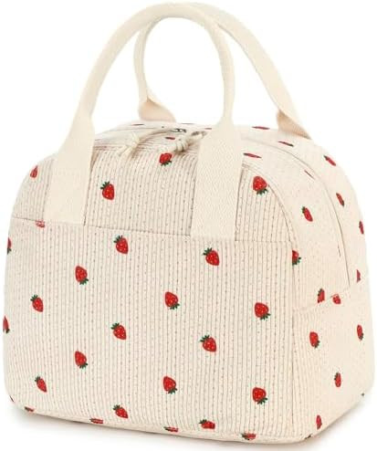 LOVELYWIND Lunch Box for Women Cute Lunch Bags for Women Lunch Tote Bags Reusable Insulated Lunch... | Amazon (US)