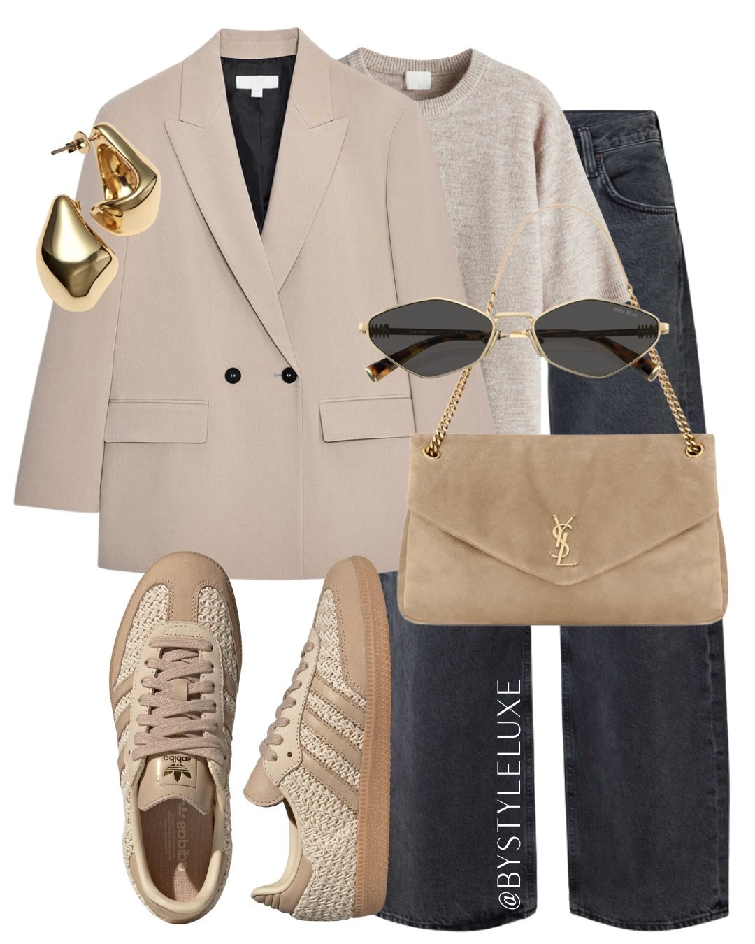 BLAZER - a classic blazer, jeans and Samba outfit that always looks chic 

#jeans #adidassamba #autumnoutfit

#LTKautumn #LTKjeans #LTKshoes