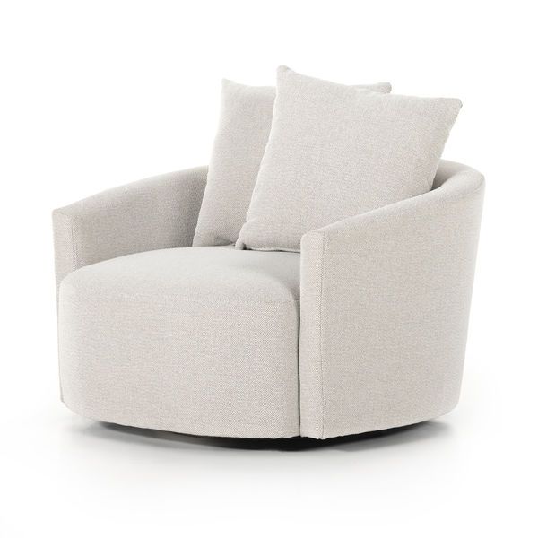 Chloe Swivel Chair - Delta Bisque | Scout & Nimble