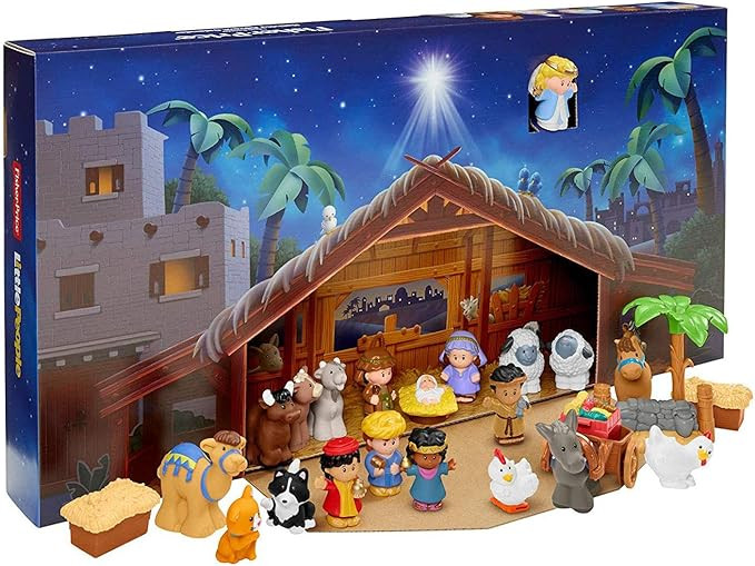 Fisher-Price Little People Nativity Advent Calendar [Amazon Exclusive] | Amazon (US)