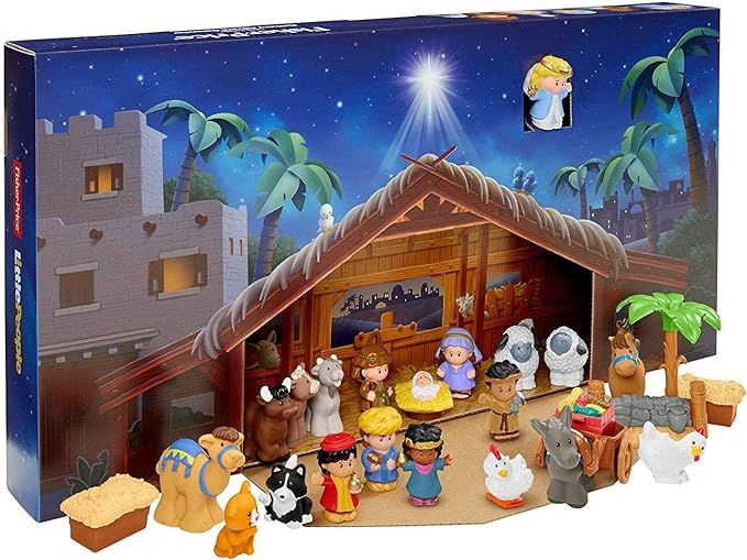 Fisher-Price Little People Nativity Advent Calendar [Amazon Exclusive] | Amazon (US)