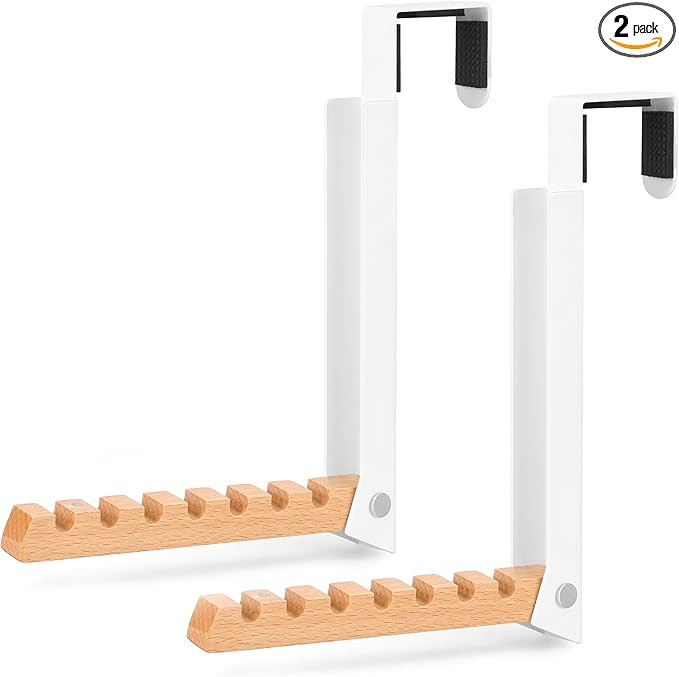 Over The Door Clothes Hanger – Portable Retractable Travel-Friendly Laundry Room Hanging Rack ... | Amazon (US)