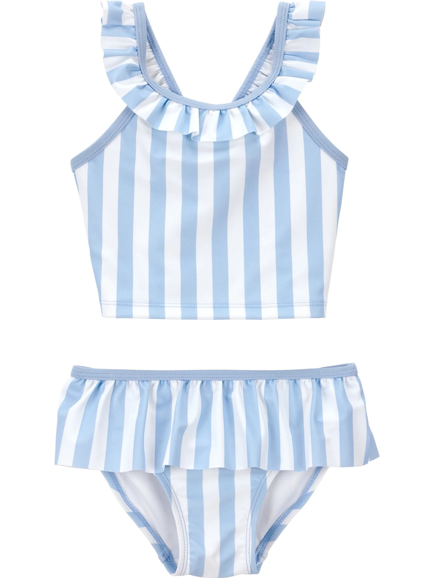 Carter's Child of Mine Toddler Girl Tankini Swimsuit Set, 2-Piece, Sizes 12M-5T | Walmart (US)
