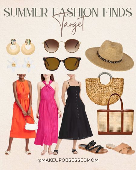 Your summer staples are finally here with these cute and stylish midi and maxi dresses, dainty white and gold earrings, straw hats, woven tote bags, and more from Target!
#shoesinpo #resortwear #summerfashion #traveloutfit

#LTKStyleTip #LTKItBag #LTKShoeCrush