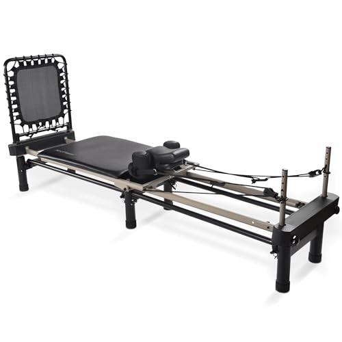 AeroPilates Pilates Reformer Machine, Gym Equipment for Resistance Workout, Strength & Fitness Training - Foldable & Compact, Premier Studio 700 | Amazon (US)