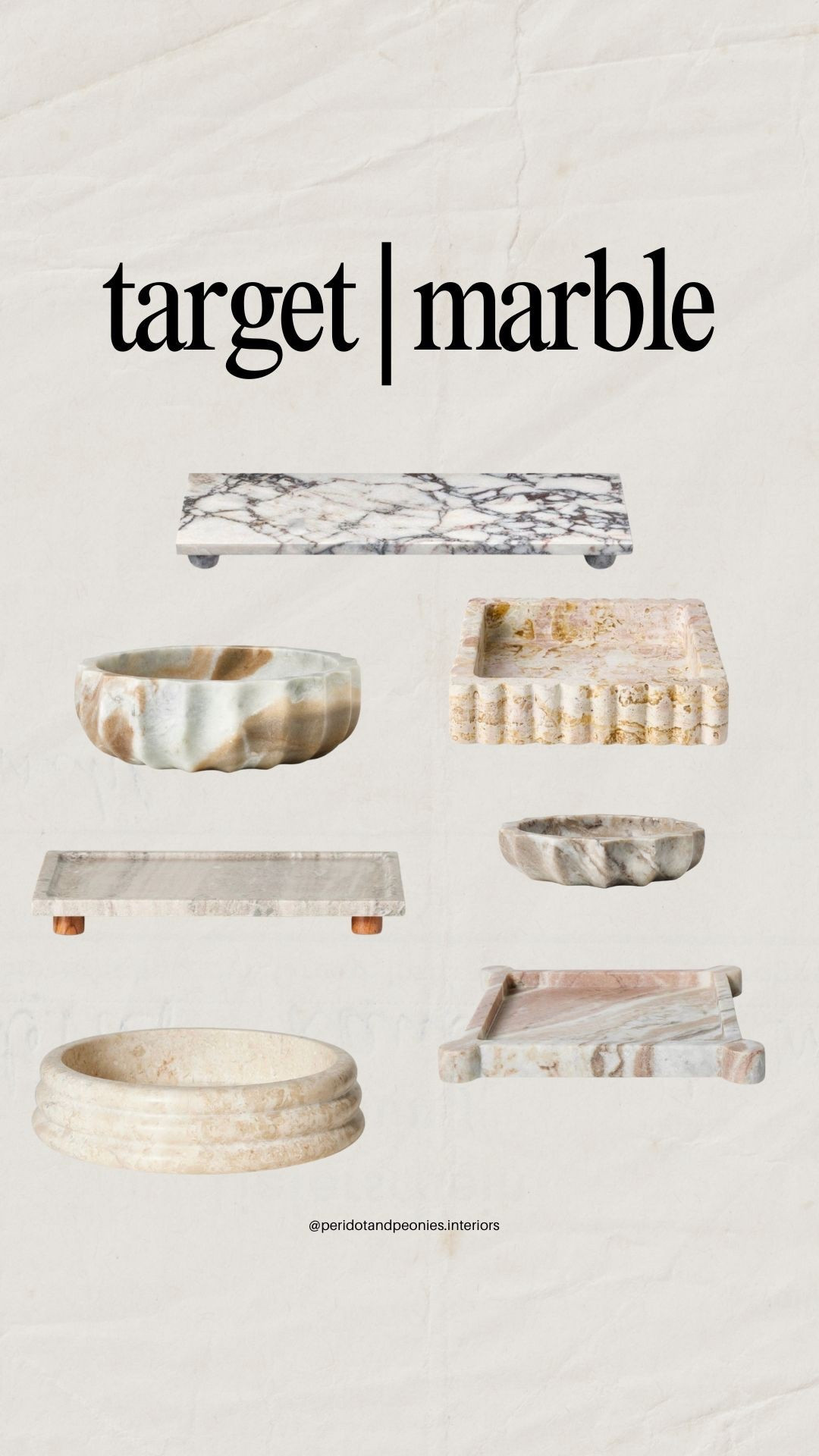 the one thing i search for every target release? MARBLE DISH TRAY!

perfect for catch call? coffee table styling, shelf styling, and literally anything you can think of. 

#LTKSaleAlert #LTKFindsUnder50 #LTKHome