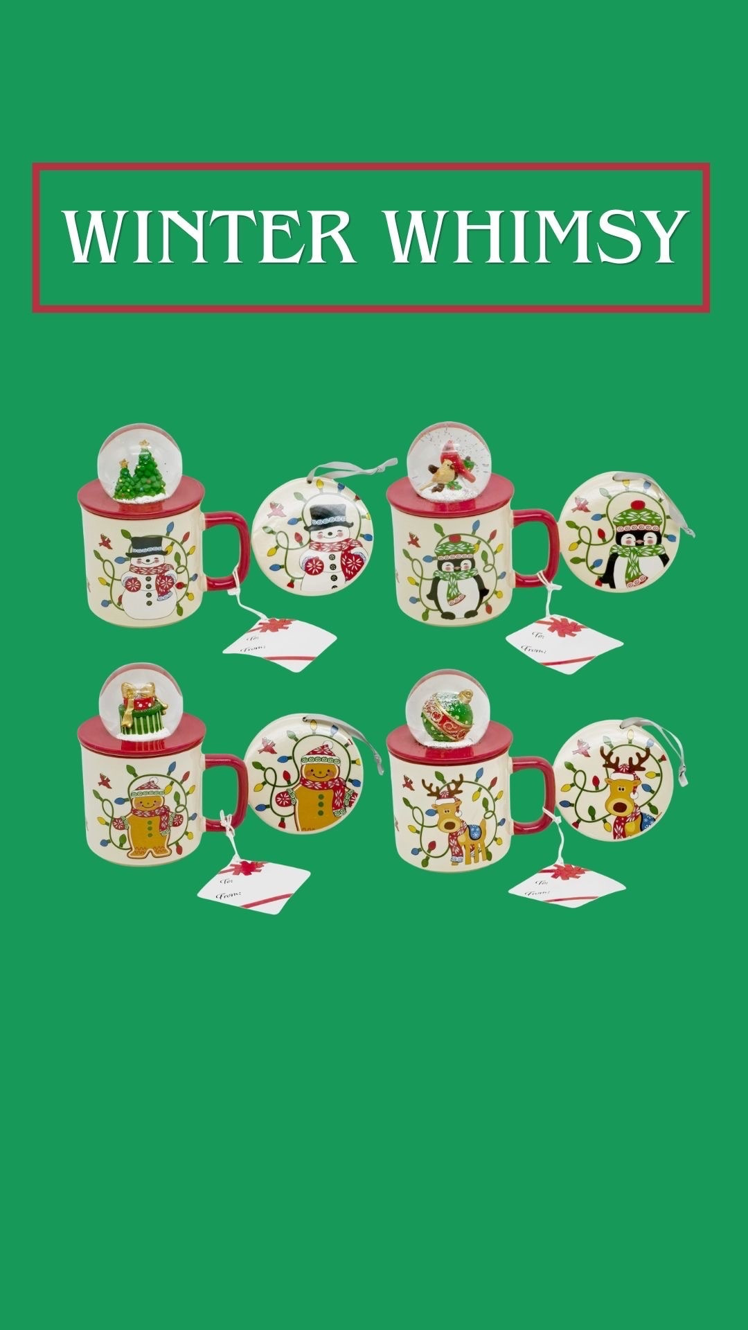 Have you shopped my TSV Snow Globe Mug Set yet?! Three patterns have already sold out so grab your favorite while it’s still in stock! The Today’s Special Value pricing runs through Sunday, 8/2 at 12:00 AM ET! This is one you won’t want to miss ❤️💚☕️ Shop this Winter Whimsy set below!

#LTKfoodie #LTKHome #LTKSeasonal