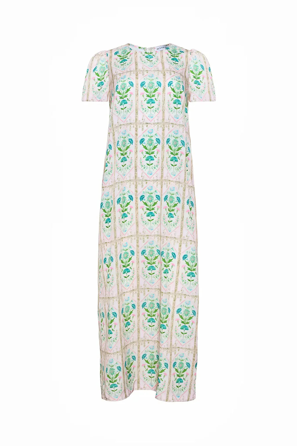 Valerie Dress in Pink Trellis | Over The Moon