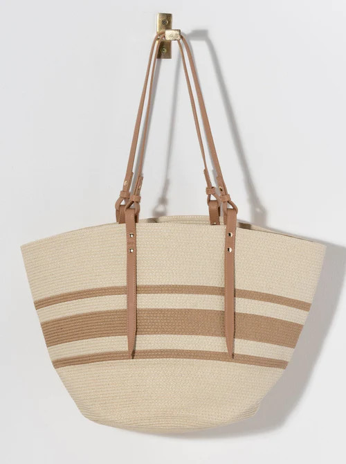 Shiraleah Clark Tote, Natural | Shiraleah
