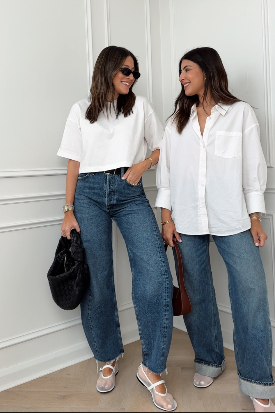 White tee, white shirt & denim 💙 loving those wardrobe staples 💙

#LTKstyletip #LTKeurope #LTKfindsunder100