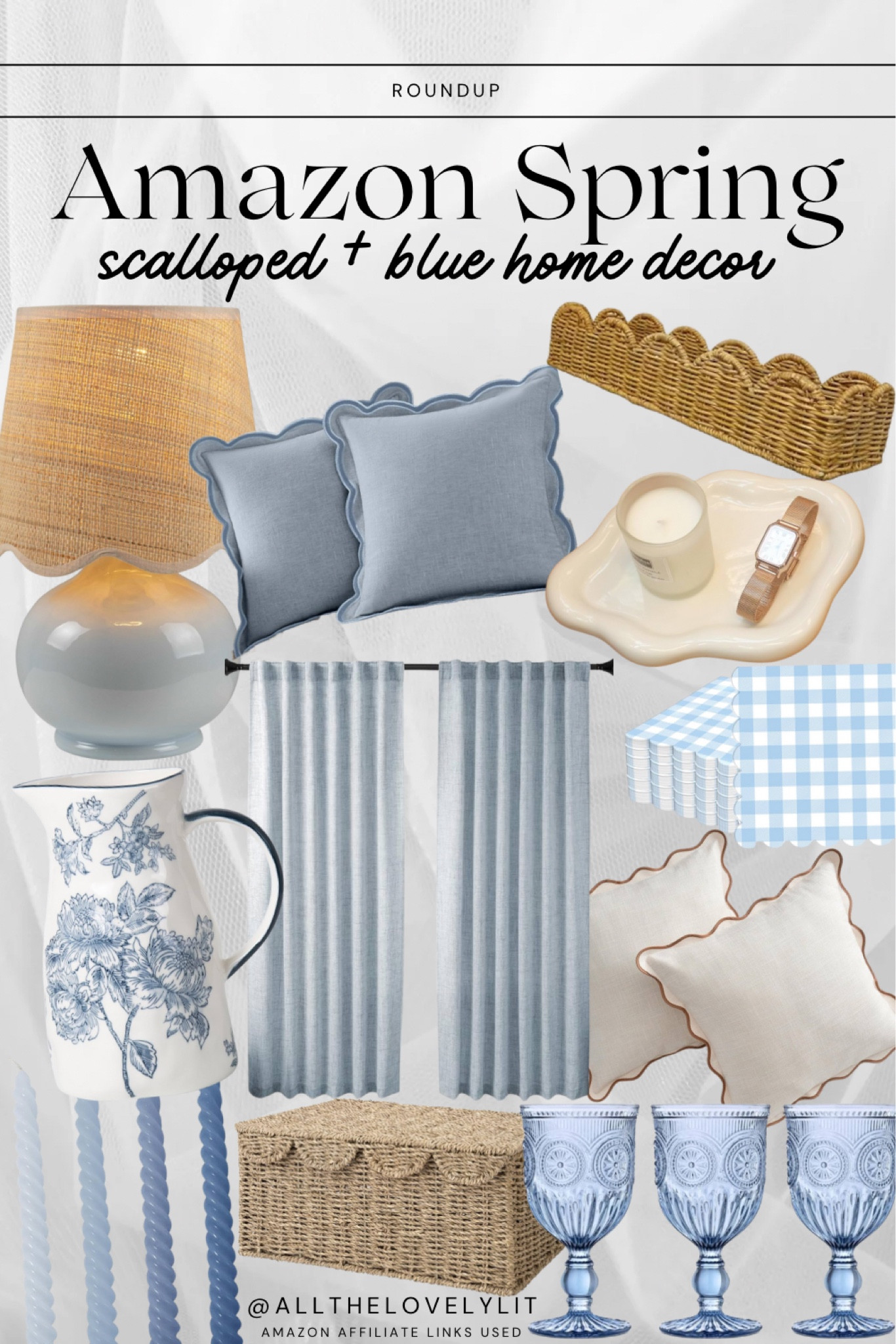 Scalloped and blue spring decor from Amazon 



#LTKFindsUnder50 #LTKSeasonal #LTKHome