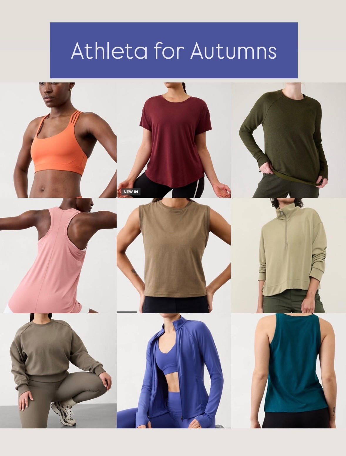 Current colors for Autumns / True Autumn 



#LTKSpringSale #LTKActive #LTKStyleTip