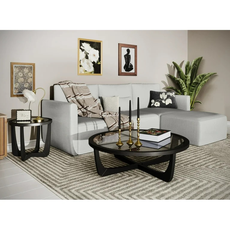 Beautiful Hand Painted Romantic White Florals Gold Wood Framed Canvas Wall Art by Drew Barrymore ... | Walmart (US)