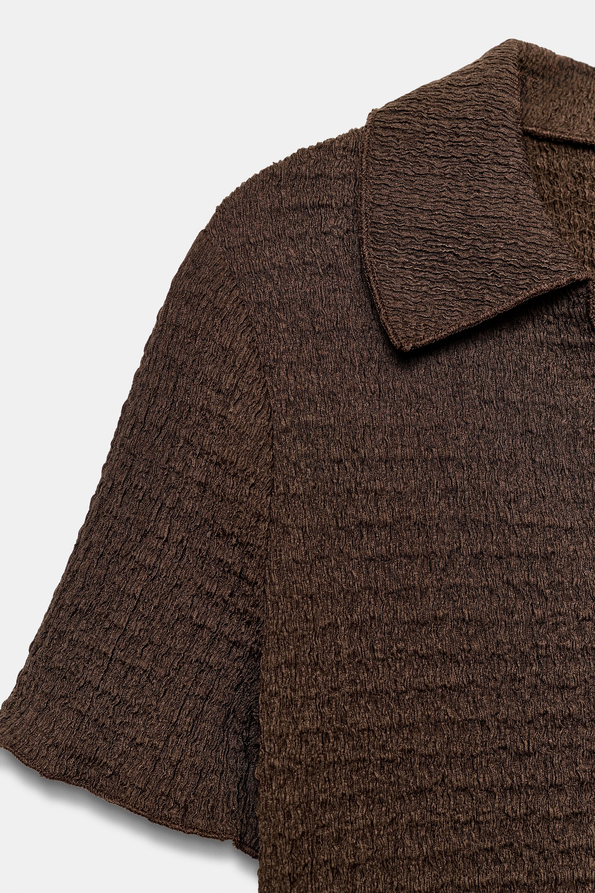 TEXTURED CROP TOP | Zara US