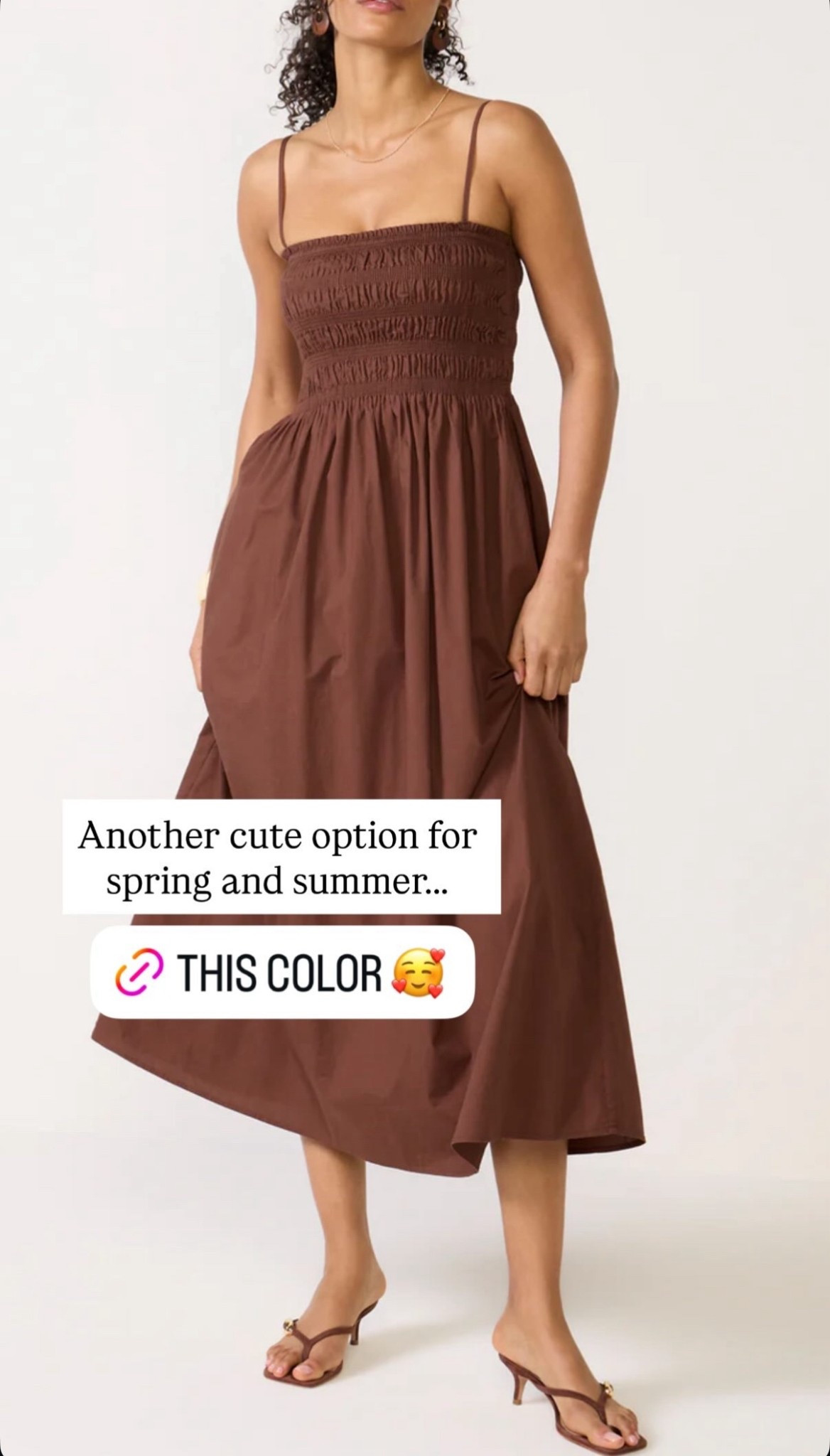 You guys know how much I love this color year round! This smocked midi dress is adorable! 

#LTKdayinmylife #LTKgrwm #LTKootd