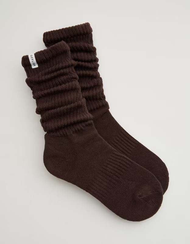 OFFLINE By Aerie Scrunch Socks | Aerie