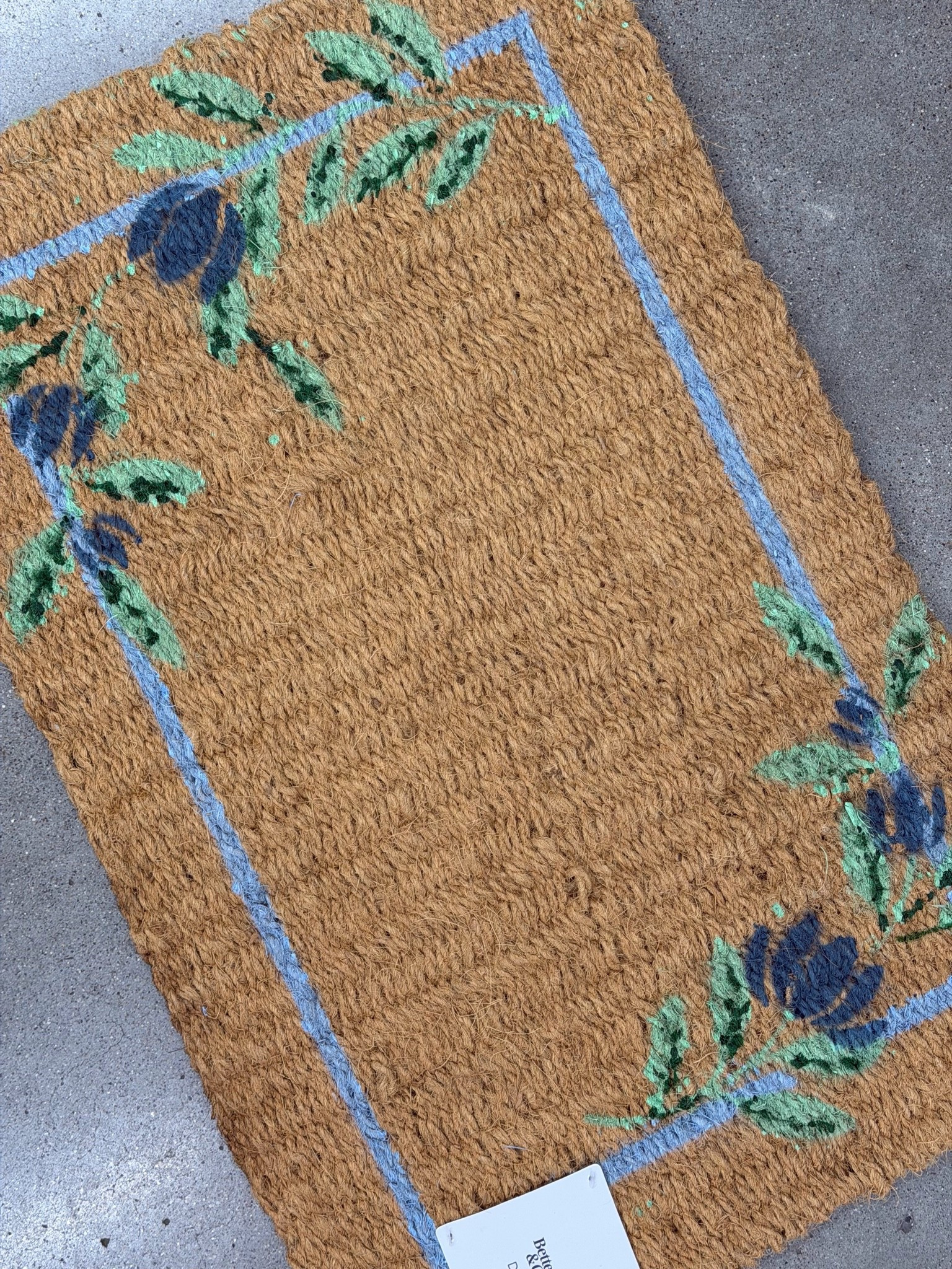 Pretty outdoor doormat.

#LTKHome #LTKSeasonal