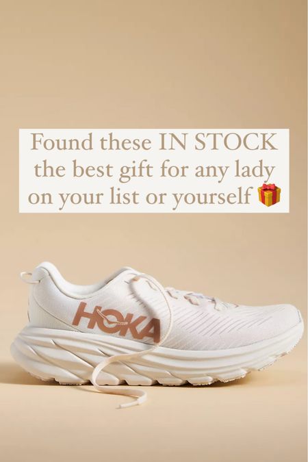 Eggnog Hoka Rincon Sneakers 

#LTKHoliday #LTKGiftGuide