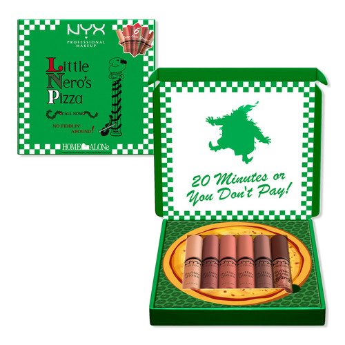 Limited Edition Home Alone 6 Piece Butter Gloss Pizza Vault Holiday Gift | Ulta