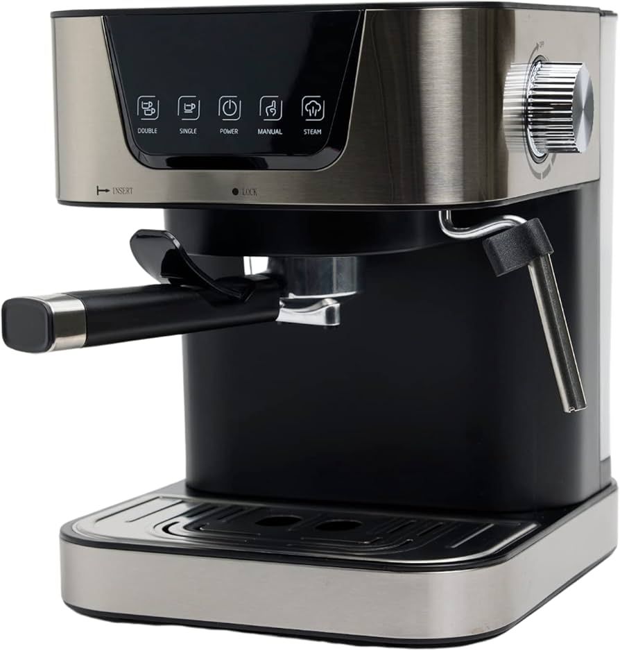 SonicPower Espresso Machine, Cafe-Quality Espresso at Home, Single or Double Cup Options, Include... | Amazon (US)
