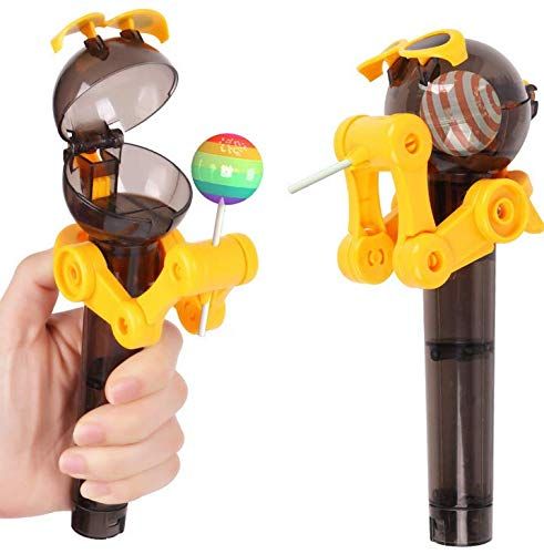 UgyDuky 2 Pack Cute Design Eat Lollipop Robot Lollipops Holder Pop Ups Lollipop Case Lollipops St... | Amazon (US)