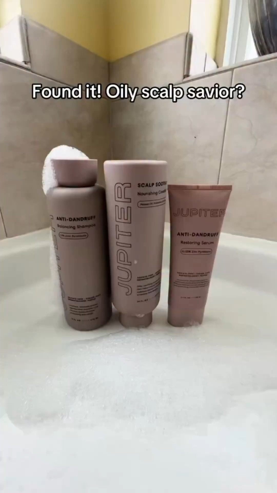 New scalp + hair routine find 🤎 Jupiter’s Advanced Oil Control Trio has been living in my shower lately – shampoo, conditioner + a leave-on serum that fits perfectly into my oily scalp wash days. Linked all 3 in this post so you can check ingredients, sizes, and pricing in one place.

Comment SHOP below to receive a DM with the link to this post on my LTK ⬇ https://liketk.it/60fCP #ltkselfcare #ltkmomlife #ltkgrwm @hellojupiter