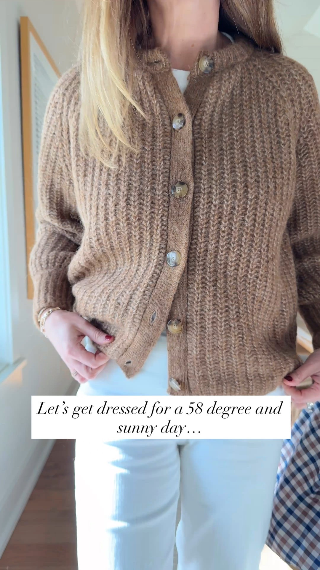 Sweater size XS
Jeans size 25
Jacket size smalll

#LTKStyleTip #LTKOver40 #LTKSeasonal