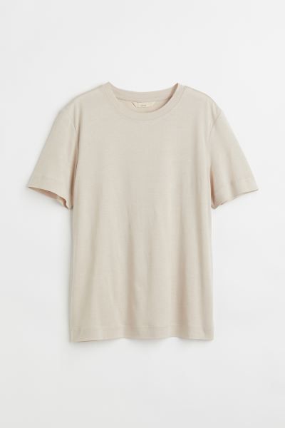 T-Shirt aus Seidenmix | H&M (DE, AT, CH, DK, NL, NO, FI)