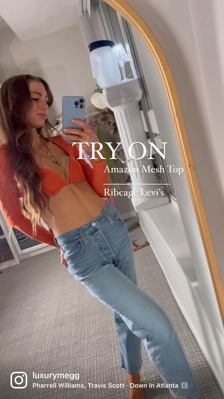 Long Sleeve Rib Crop Top curated on LTK