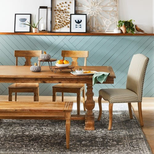 Bradding Natural Stonewash Dining Tables | Pier 1 Imports