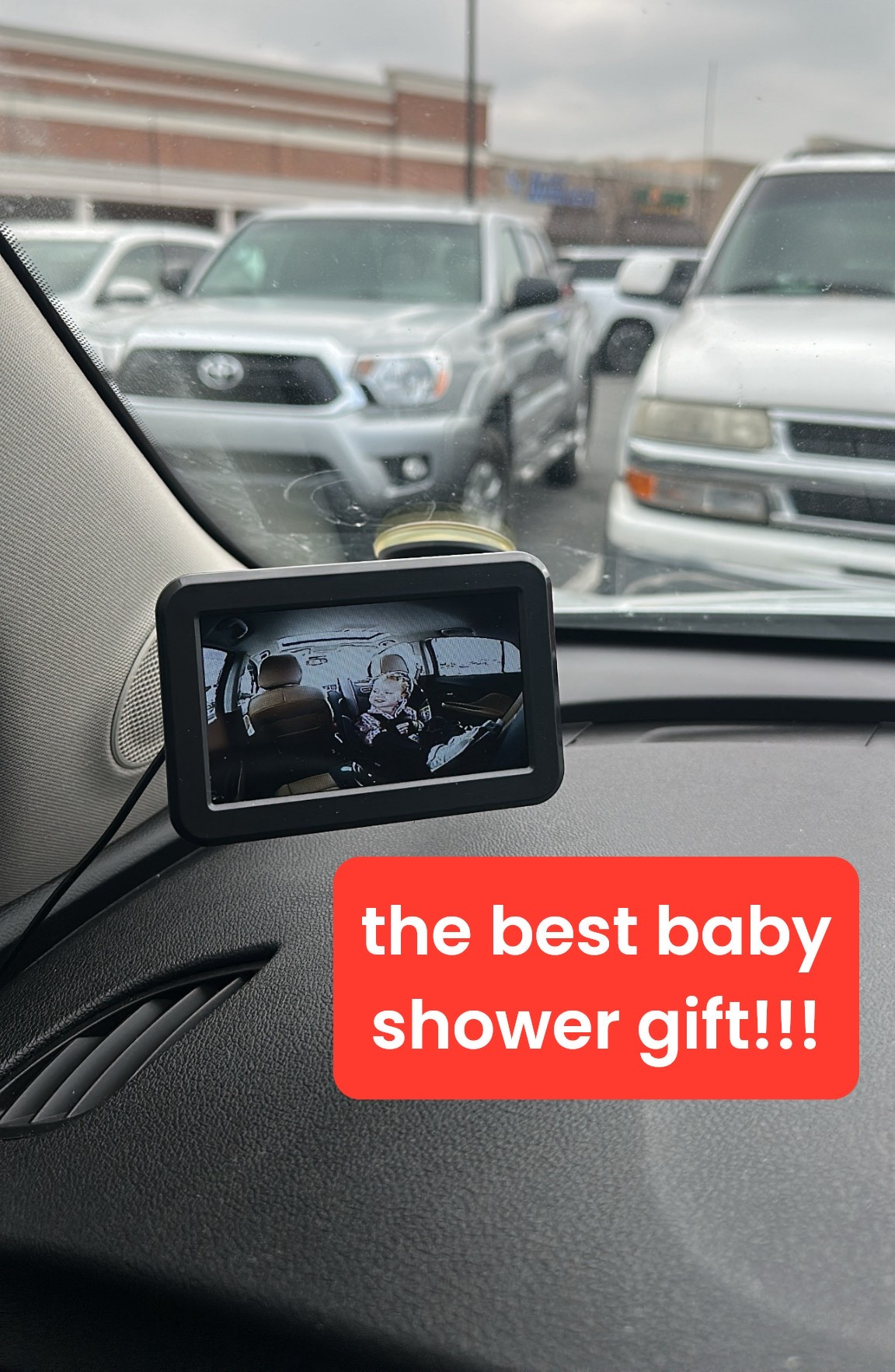 this baby car camera was given to me at my baby shower and 2.5 years later we are still using it 👏🏼👏🏼

if someone in your life is expecting them get them this! makes a perfect gift that they will 1000% use

follow me on Instagram for more mom finds @taylorleeroberts 

#LTKmomlife #LTKGiftGuide #LTKBaby