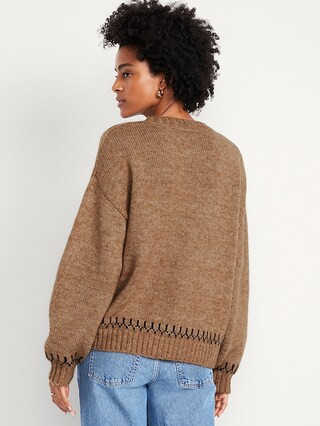 Wool-Blend Cardigan Sweater | Old Navy (US)