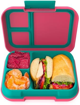 Bentgo Pop Leak-Proof 3-4 Compartment Bento-Style Lunch Box | For Kids Ages 8+ & Teens, 5-Cup Cap... | Amazon (US)