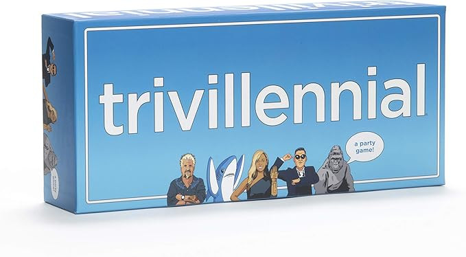DSS Games Trivillennial | The Trivia Game for Millennials | Party Card Games, 1000 Trivia Questio... | Amazon (US)