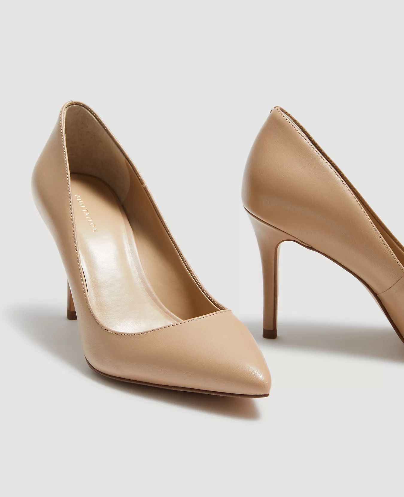 Mila Leather Pumps | Ann Taylor | Ann Taylor (US)