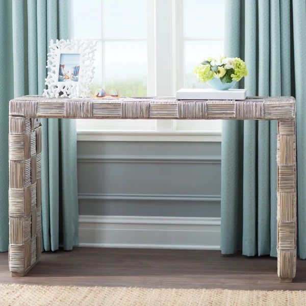 Leominster 53.14'' Solid Wood Console Table | Wayfair North America