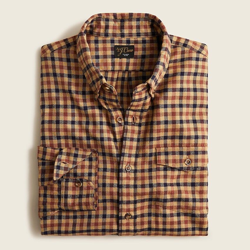 J.Crew: Slim Cotton-cashmere Shirt For Men | J.Crew US