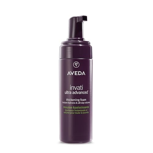 Aveda Invati Ultra Advanced Thickening Foam | Styling Foam for Thin & Thinning Hair | Instantly Thickens Hair | Flexible Hold | 97% Naturally Derived*, 5 Fl Oz | Amazon (US)