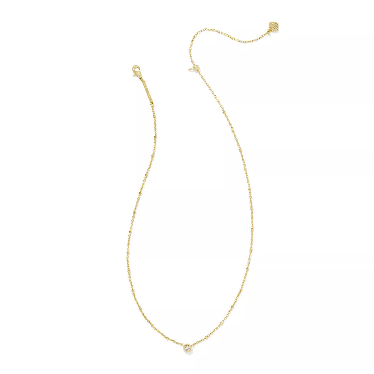 Kendra Scott Mady Cubic Zirconia Pendant Necklace - Gold | Target