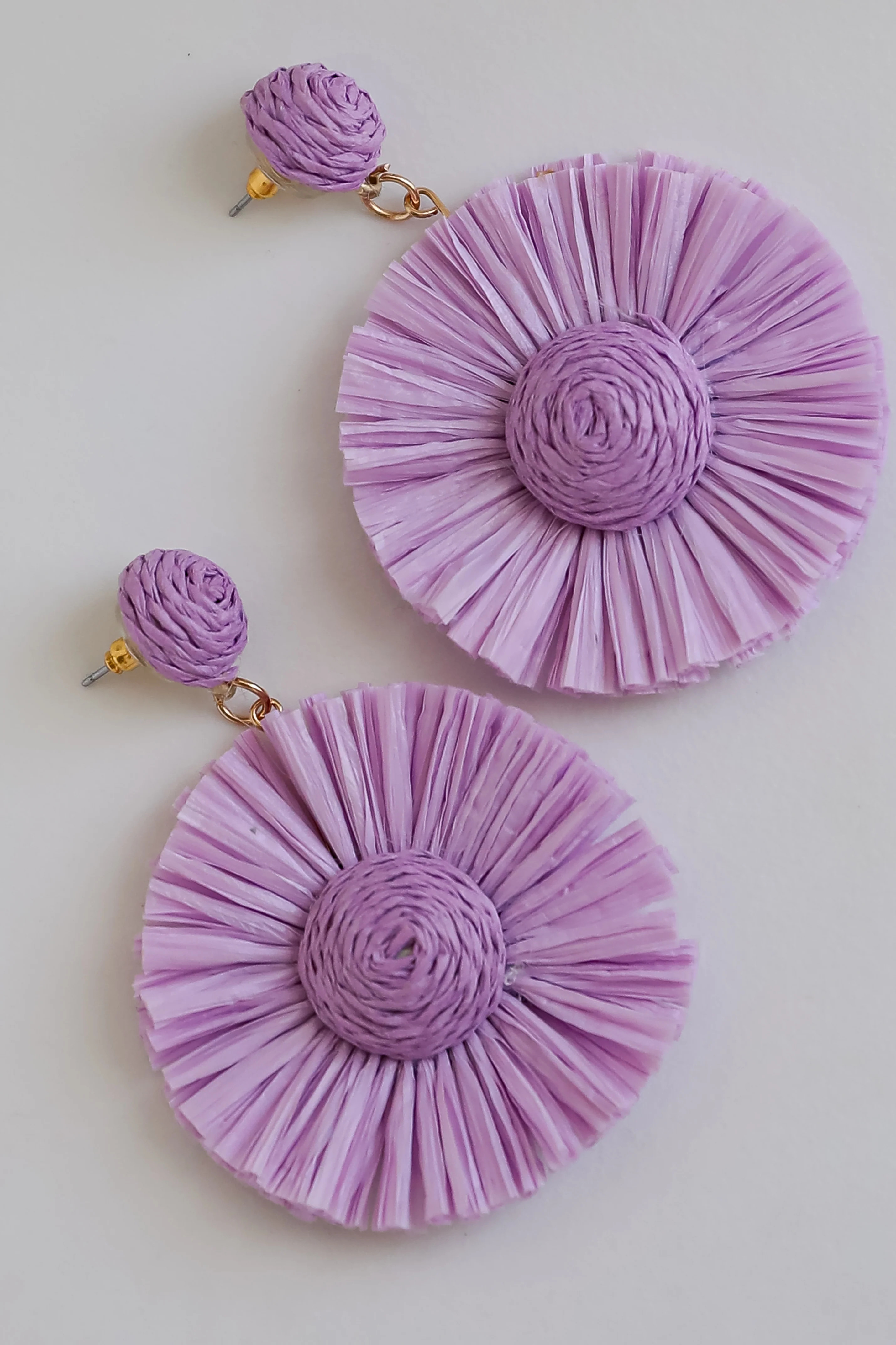 Straw Statement Earrings | Cute Summer Earrings | ShopDressUp | Dress Up