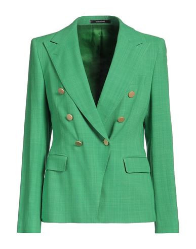 Tagliatore 02-05 Woman Blazer Green Size 10 Viscose, Polyamide, Lyocell | YOOX (US)