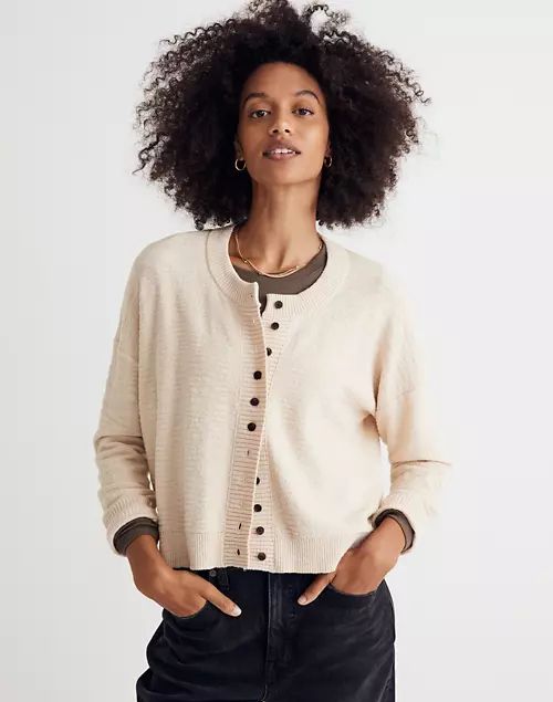 Brampton Crop Cardigan Sweater | Madewell