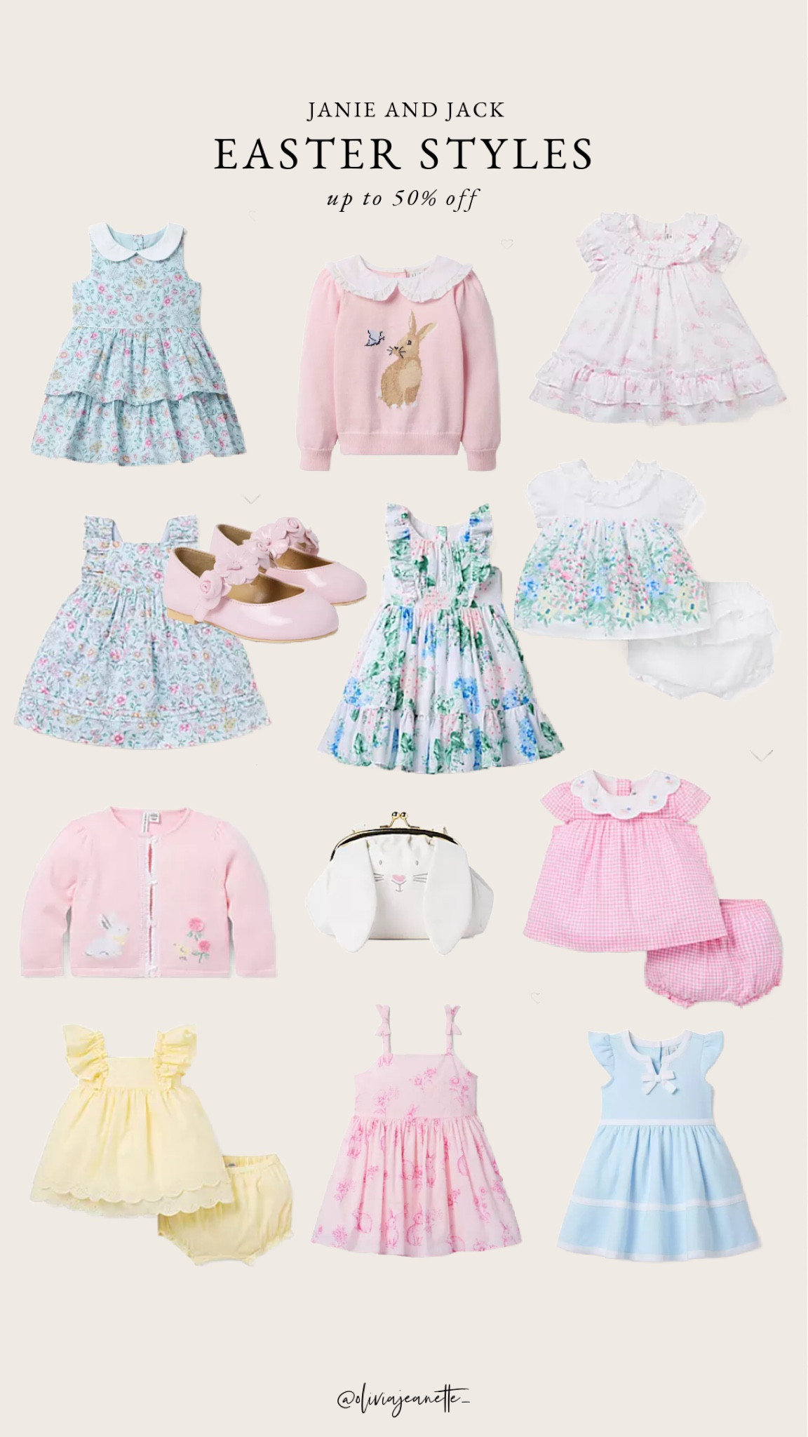 Janie and Jack up to 50% off Easter Styles! 

#LTKBaby #LTKSeasonal #LTKKids