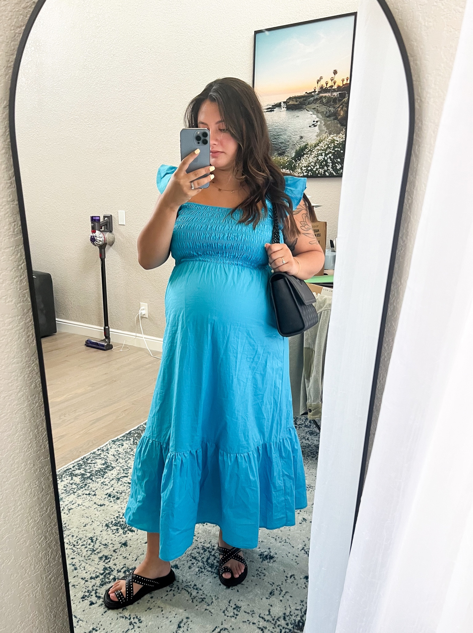 Feeling so loved after my baby shower & this dress was perfect for it 🤍🍼

#LTKunder100 #LTKbump