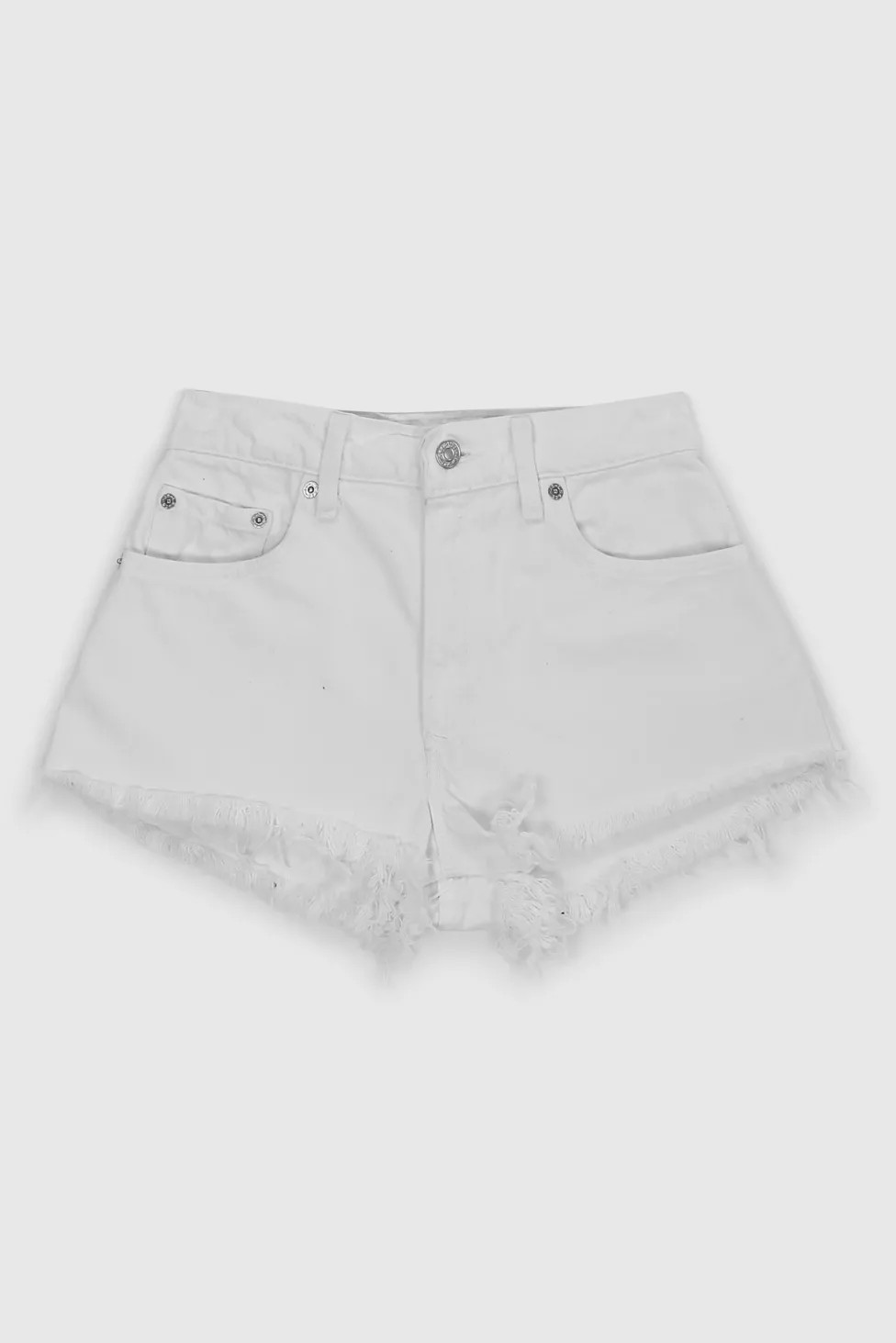Vintage 90s  Levi’s® 550 White Distressed Shorts | Urban Outfitters (US and RoW)