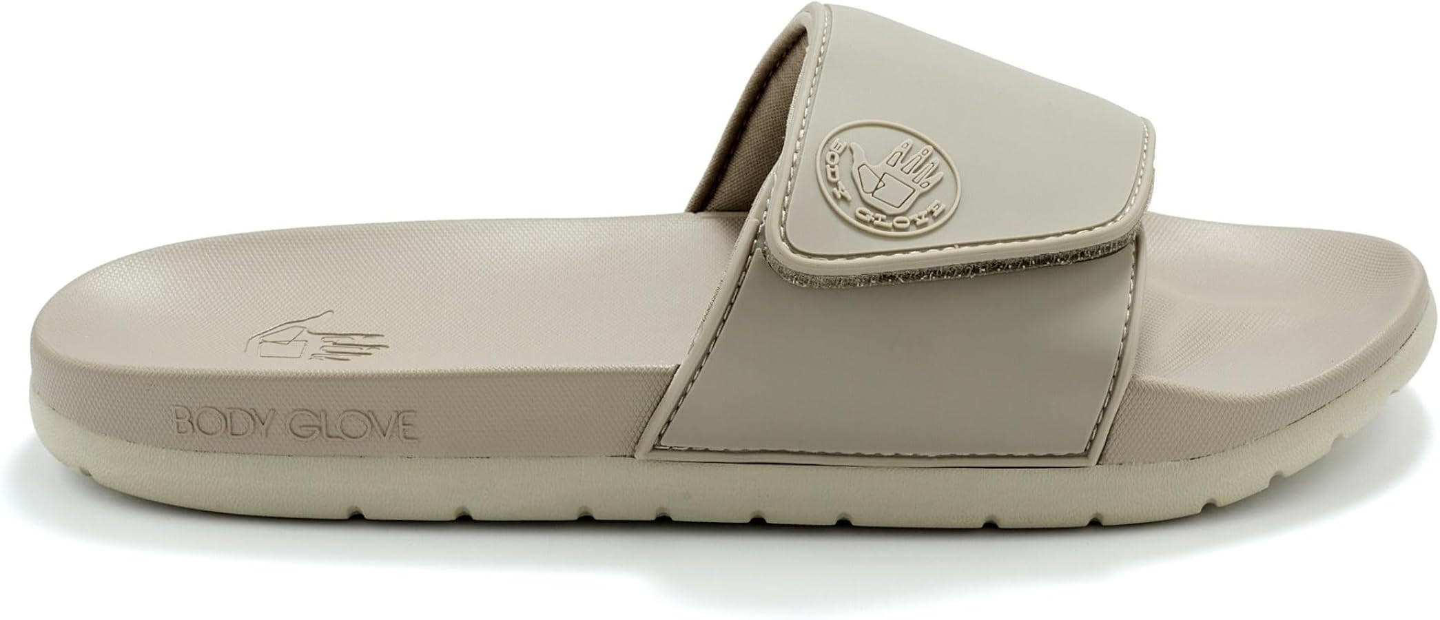 Body Glove Women’s Slides, Cushioned Slide-on Sandal Slippers with Padded Adjustable Strap | Amazon (US)