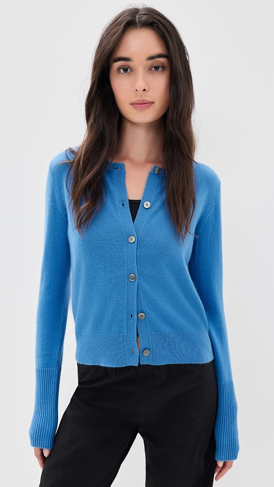 Solid Lean Lines Cashmere Cardigan | Shopbop